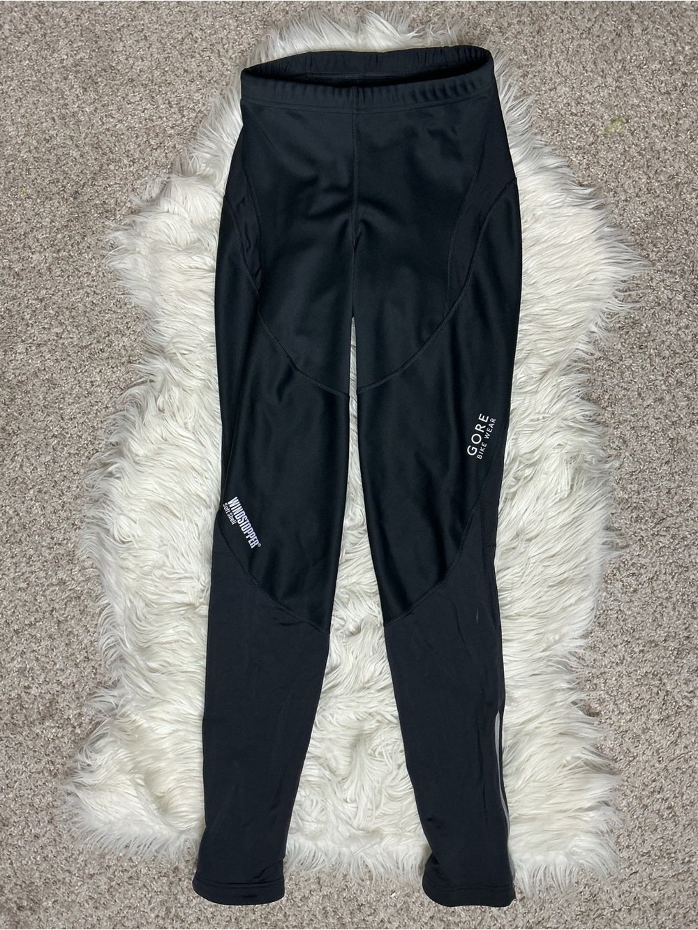 GORE Bike Wear Windstopper Soft Shell Black Performance Tights M